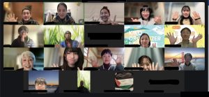 2025年3月の関係構築のパワーアップ会の集合写真。19人が参加しているZoomのスクリーンショット。